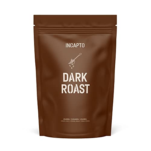 Incapto Café en Grain Dark Roast - Haute teneur en