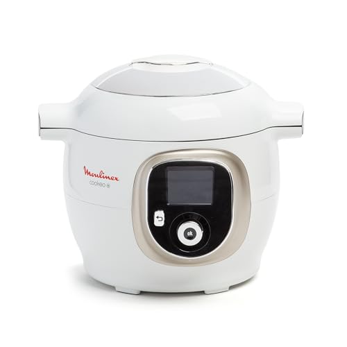 Moulinex, Cookeo Multicuiseur intelligent 6L, 150 recettes intégrées, Cuisson sans