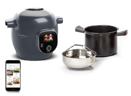 Moulinex Cookeo+ Multicuiseur intelligent haute pression, 6 L, 150 recettes