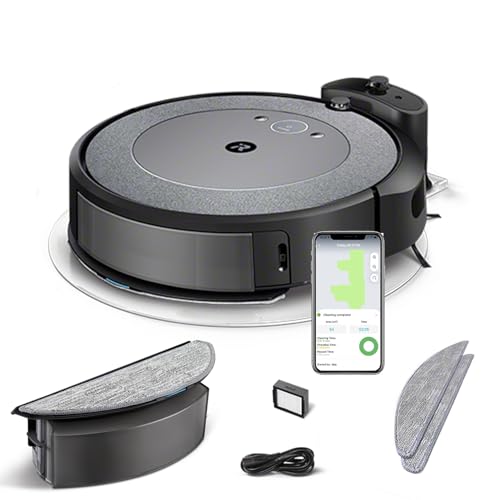 iRobot Roomba Combo i5 (i5172) Robot Aspirateur & Laveur 2-en-1,