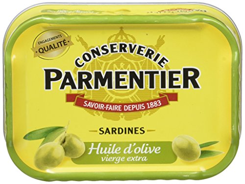 Parmentier Sardines à l'Huile d'Olive Vierge Extra 135 g -