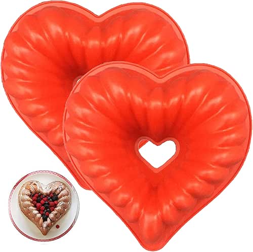 Coeur Silicone Forme Moule 3D Moul Silicone Coeur Moule à