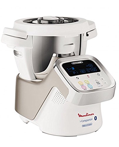 Moulinex i-Companion Robot Cuiseur multifonction connecté, 4 programmes automatiques, 4