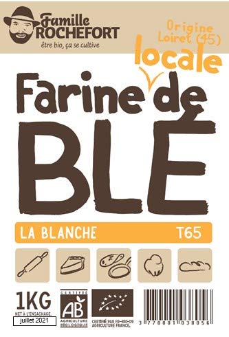 ROCHEFORT - FARINE MEULE DE BLE T65 1KG CC