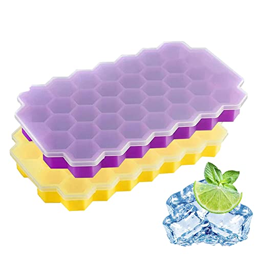 Micacorn Bac à Glaçons en Silicone, 2 Pcs Moules à
