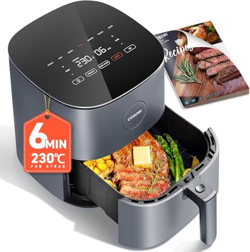 COSORI Air Fryer 9 Programmes,Capacité Compacte 4.7L,Parfait Pour Les Amateurs