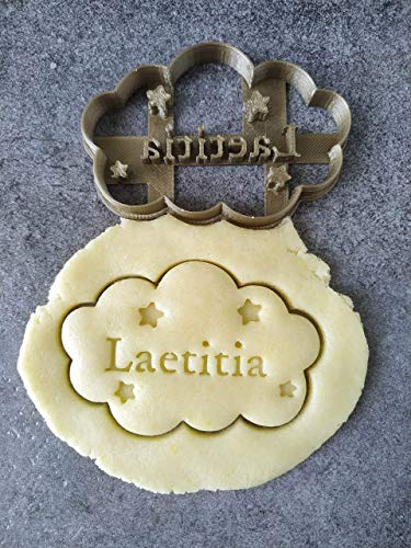 3DKOUPE - Emporte-pièce nuage - Motifs étoiles ou cœurs -