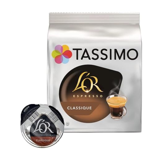 Tassimo Jacobs Espresso Lot de 5 + 2 paquets de