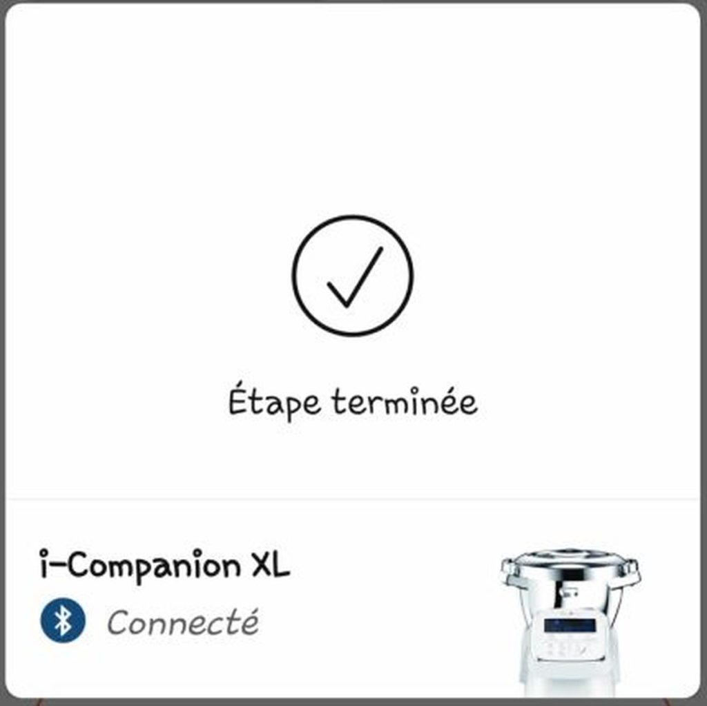 Robot i-Companion - Minuteur connecté sur l'application Companion