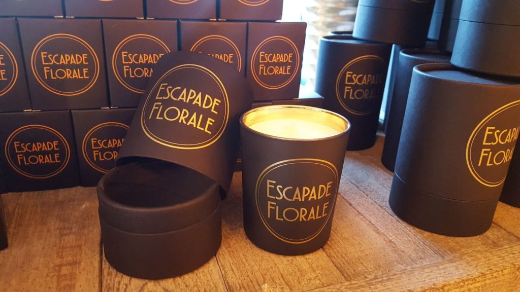 Bougie Escapade Florale, un parfum exclusif