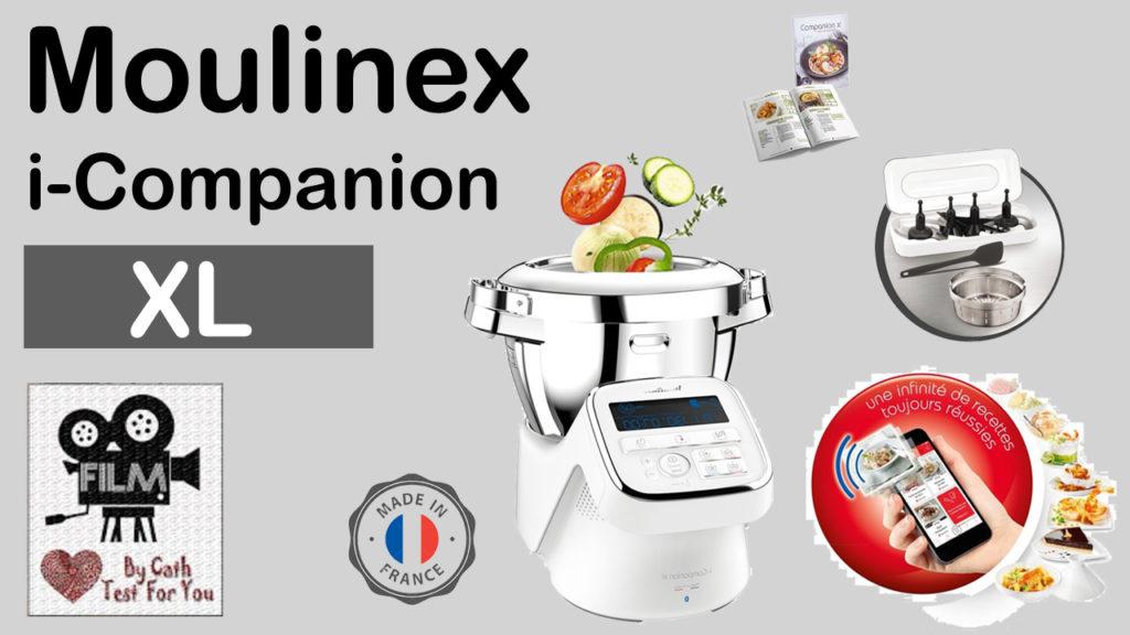 Passions By Cath i-Companion XL Moulinex YY4418FD – le robot cuiseur connecté : Caractéristiques et Démonstration Moulinex i Companion XL
