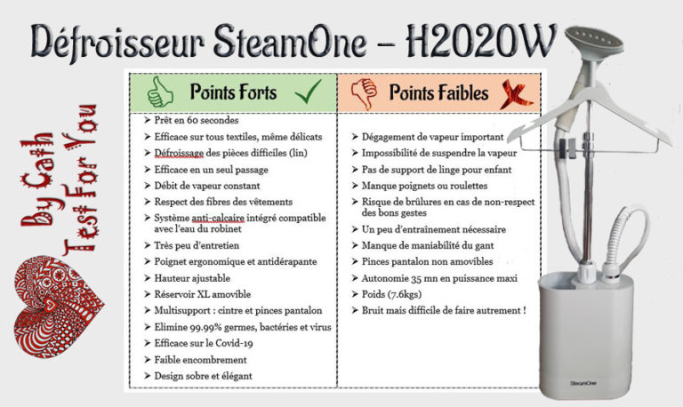 Défroisseur SteamOne H2020