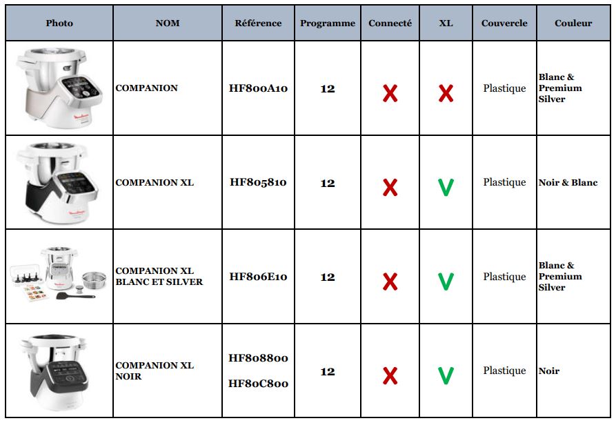 Moulinex companion manual