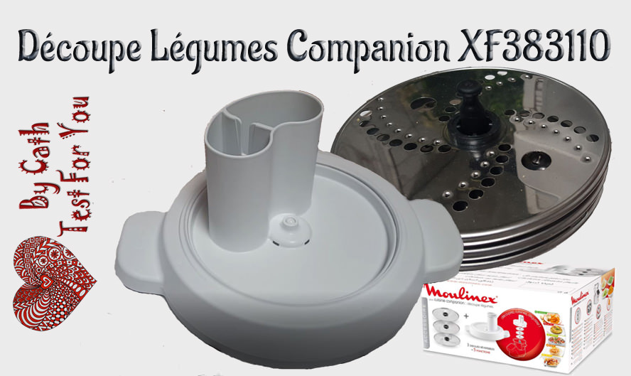 Découpe légumes Moulinex XF383110 pour robot cuiseur Companion
