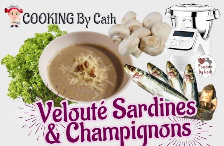 Veloute sardines & champignons