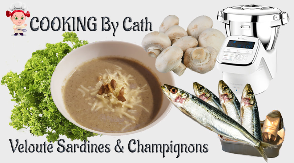 Veloute sardines & champignons