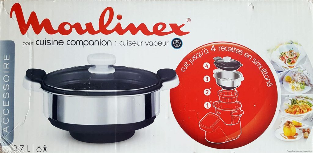 Passions By Cath Cuiseur vapeur Moulinex, le panier vapeur externe du robot cuiseur COMPANION – Référence XF384B10 20210411 110940