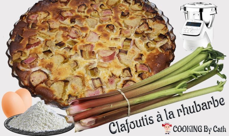 Clafoutis à la Rhubarbe By Cath