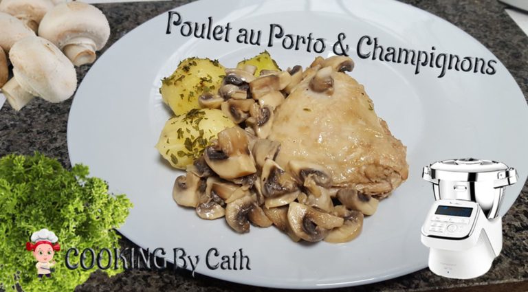 Poulet au Porto et aux champignons By Cath