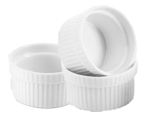 Ramequin blanc