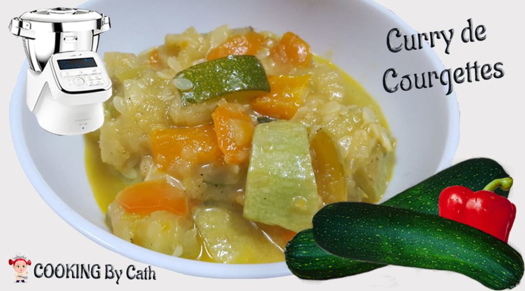 Curry de courgettes au Companion By Cath