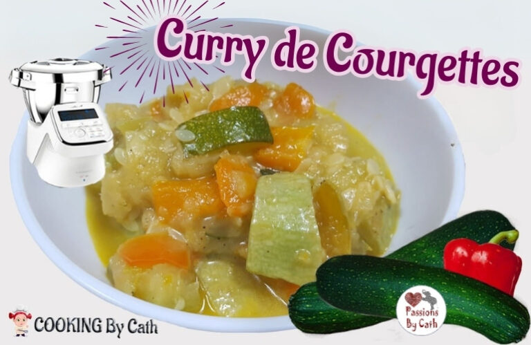 Curry de courgettes au Companion By Cath