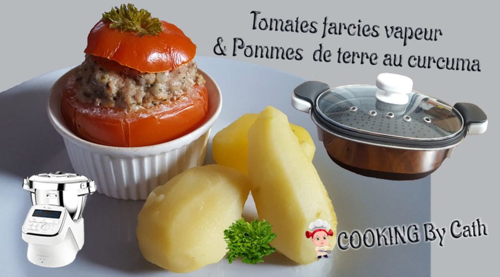 Tomates farcies au cuiseur vapeur Companion