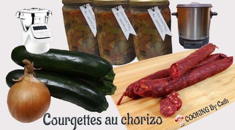 Courgettes au chorizo au Companion