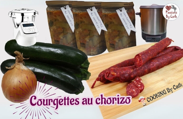 Courgettes au chorizo au Companion