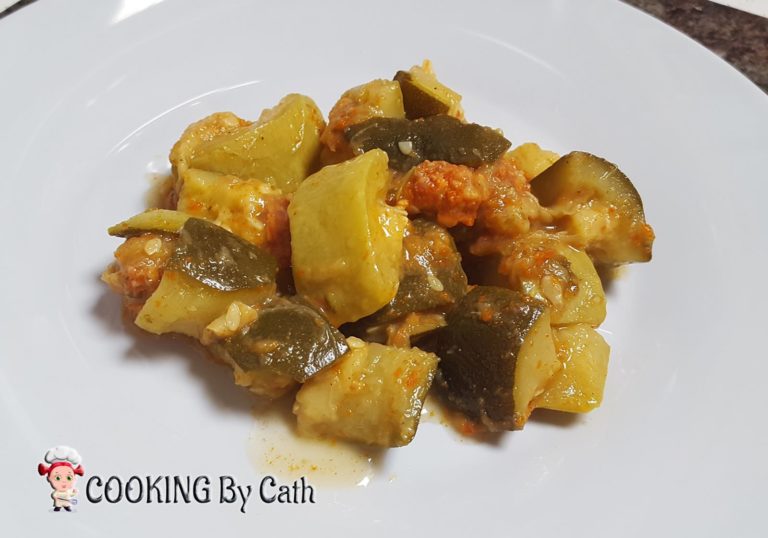 Courgettes au chorizo