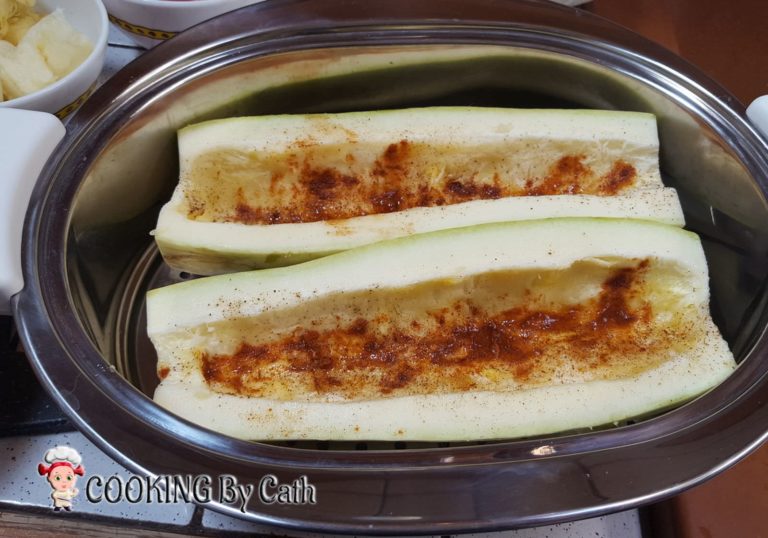 Rôti de courgette surprise By Cath - Cuisson au cuiseur vapeur externe du Companion