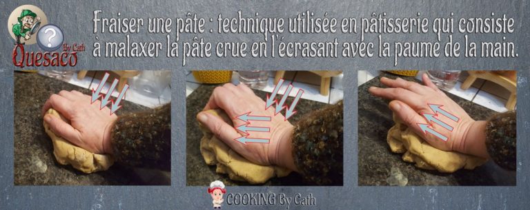 Quesaco By Cath - Lexique culinaire - Fraiser une pâte
