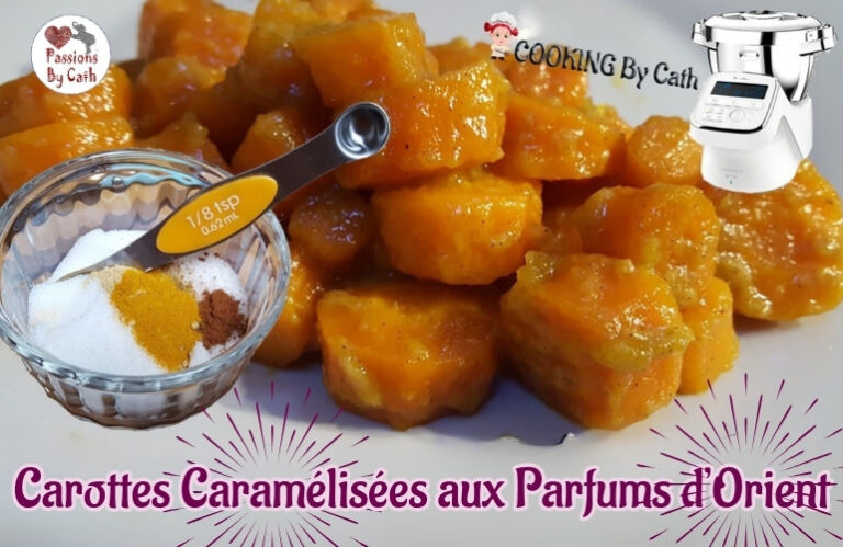 Carottes caramélisées aux parfums d'Orient