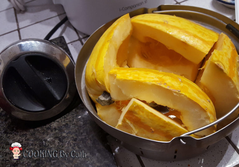 Courge Spaghetti - Cuisson vapeur au Companion