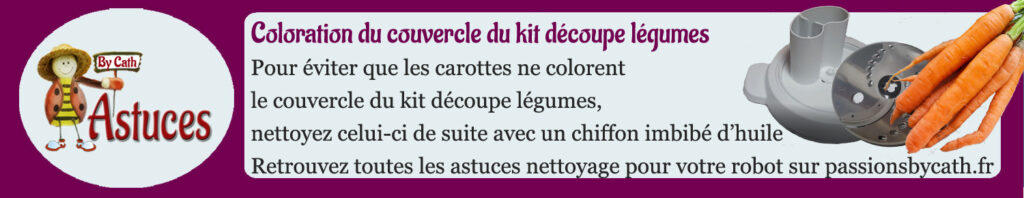 Astuce nettoyage Decoupe Legumes