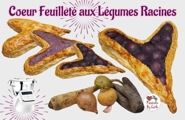 Coeur Feuilleté aux Légumes Racines