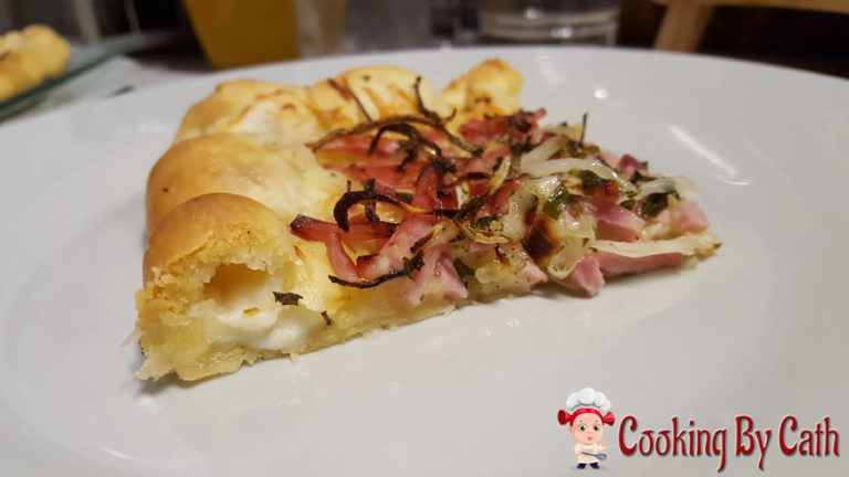 Crousti-moelleux mozza, moutarde et jambon