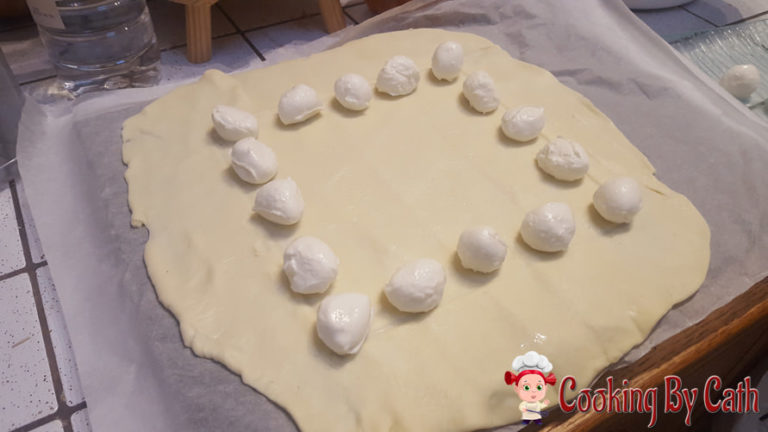 Crousti-moelleux mozza, moutarde et jambon