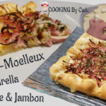 Passions By Cath Crousti moelleux mozza, moutarde et jambon - Pâte réalisée au Companion Crousti Moelleux Mozza Moutarde Jambon ENTETE