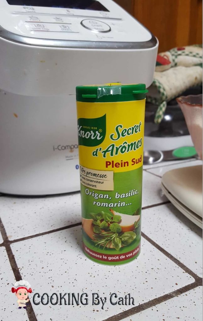 mélange Knorr, Secret d’Arômes – Plein Sud : romarin, origan, basilic