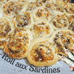 Passions By Cath Pizza Roll aux Sardines By Cath - Pâte réalisée au Companion Pizza Roll Sardines ENTETE