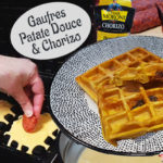 Passions By Cath Gaufres Patate Douce & Chorizo By Cath - Recette réalisée au Companion Gaufre Patate Douce Chorizo ENTETE