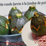 Passions By Cath Courgettes rondes farcies à la fondue de poivrons - Recette au Companion courgette ronde farcie fondue poivron ENTETE