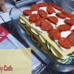 Passions By Cath Lasagnes courgettes chorizo & mozza By Cath - Recette au Companion avec son mini bol & son kit découpe légumes Lasagnes courgettes chorizo mozza 16