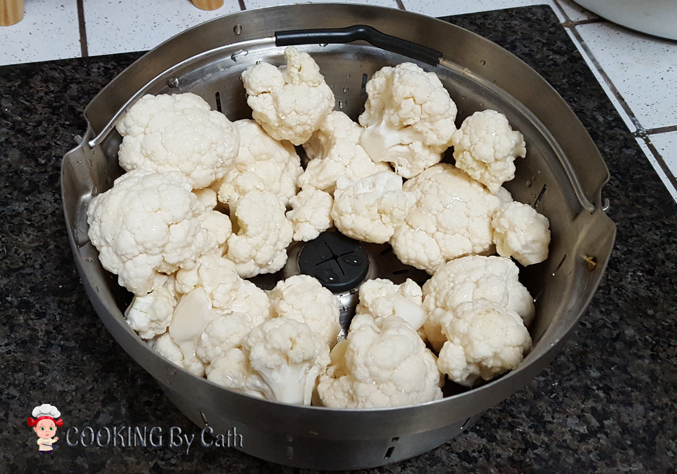 ChouFleur cuisson vapeur au Companion Passions By Cath