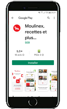 Playstore Application Moulinex