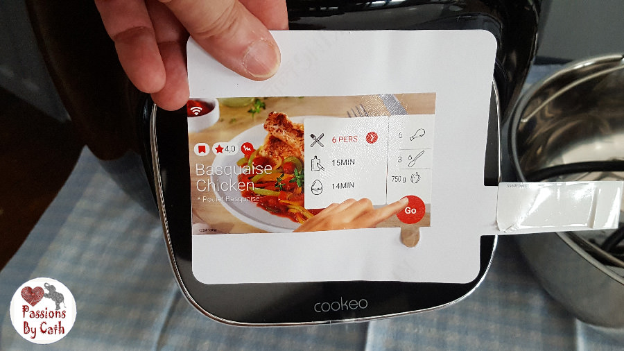 Cookeo Touch wifi - 1ere recette