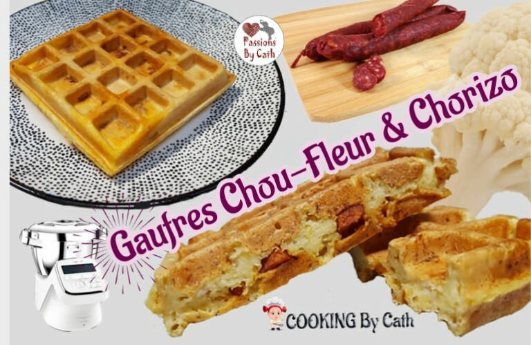 Gaufres Chou-Fleur Chorizo