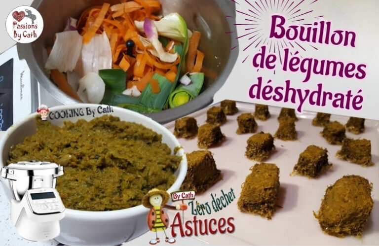 Bouillon de légumes déshydraté - Recette au robot Companion