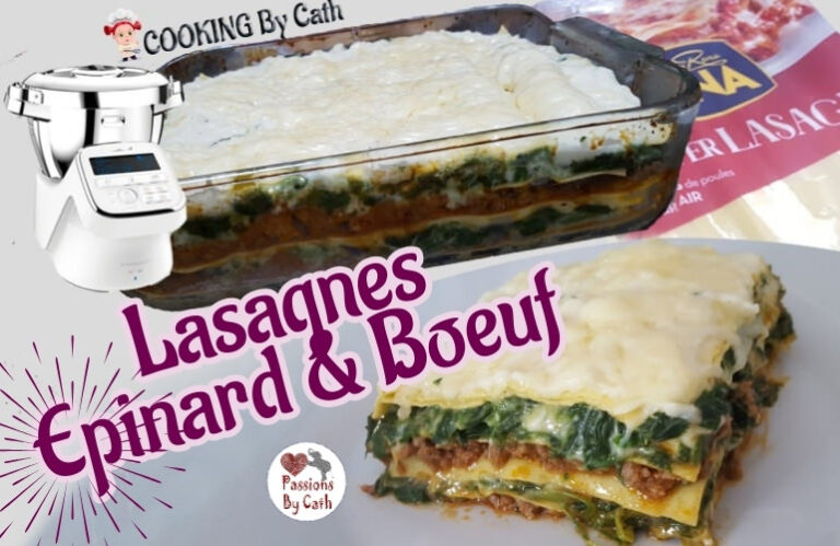 Lasagnes Boeuf & Epinards